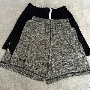 2 pairs of Under Armour 9” shorts